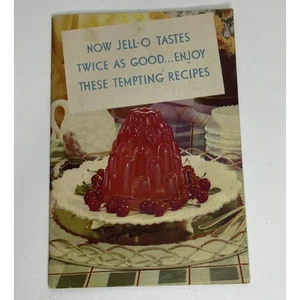 Now Jell-O Tastes Twice As Good Enjoy These Tempting Recipes 1934 - Picture 1 of 11
