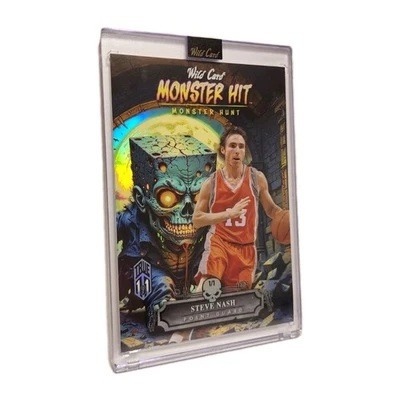 Wild Card Haunted Hits Steve Nash Monster Hit VERDADERO 1 de 1 Jumbo Mammoth 1/1 Foto 1 de 3