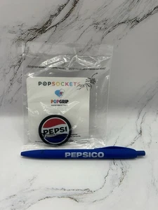Paquete de artículos promocionales coleccionables Pepsi Merch Pen Popsocket - Imagen 1 de 6