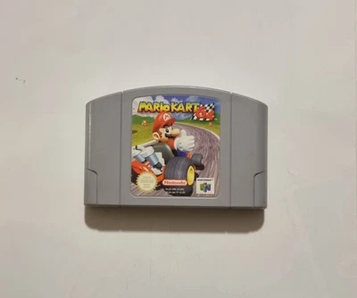 Mario Kart 64 Nintendo N64 Cartuccia PAL EUR Videogioco Originale Italiano Loose - Immagine 1 di 3