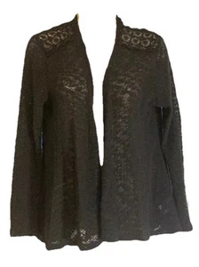 Style & Co Small open front cardigan sweater cotton blend 24-447-1 - Foto 1 di 6