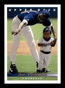 JOSE MELENDEZ ⚾ 1993 Upper Deck Baseball #288 San Diego Padres - Picture 1 of 2