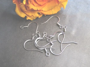 Lot 20 crochets boucles d'oreilles acier inoxydable - Imagen 1 de 1