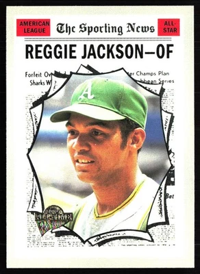 2004 Topps All-Time Fan Favorites #5 Reggie Jackson - Image 1 of 2