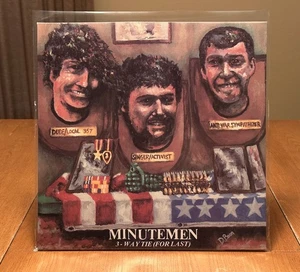 MINUTEMEN 3-Way Tie (For Last) 1985 Orig. 1st Press SST-058 Private Collection - Imagen 1 de 13