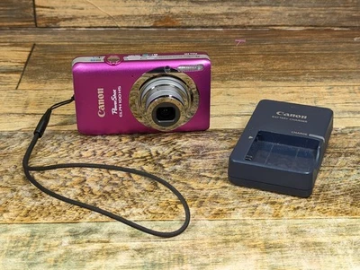 Canon PowerShot ELPH 100 HS / IXUS 115 HS 12.1MP Digital Camera - Pink - Image 1 of 4