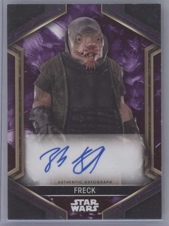 Zach Braff Topps Star Wars Obi Wan Kenobi Auto Autograph #037/199 - Image 1 of 1