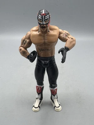 WWE ECW REY MYSTERIO JAKKS PACIFIC De CINTURÓN CAMPEONATO MUNDIAL PESO PESADO Pack Foto 1 de 4