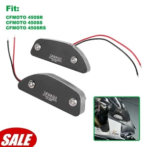 Indicador LED delantero para CFMOTO 450SR/SRS/SS luz de señal de giro espejo placa base - Imagen 1 de 24