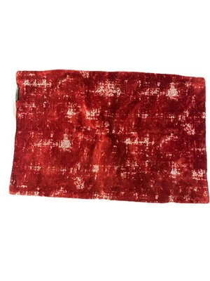 Turkish Rug Lumbar Throw Pillow Cover  15x23 By MM Studio Kilim Bohemian - Image 1 of 3