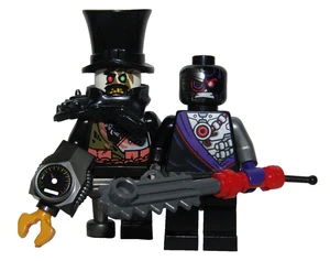 Lego Nindroid General Cryptor limited edition ninjago + Iron Baron mini figure - Picture 1 of 4
