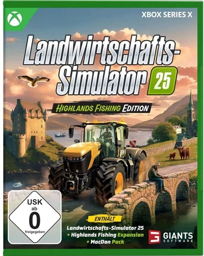 ASTRAGON Landwirtschafts-Sim. 25 Highlands Fishing XBSX Microsoft Xbox Series X