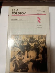 Resurrection By Lev Tolstoy (1990, Raduga Publishers Moscow, Hardcover) Y7 - Picture 1 of 1