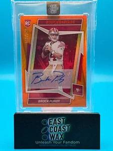 Brock Purdy RC Rookies & Stars Signatures Orange  (149/149) - Picture 1 of 3