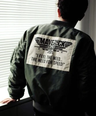 Rare 2022 Limited Edition TOP GUN MAVERICK FLIGHT JACKET TOM  CRUISE VAL KILMER - Image 1 of 4