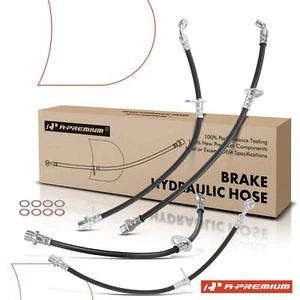 A-Premium 4x Brake Hydraulic Hose Front & Rear for Acura TL 2003 3.2L 1464S84A01 - Picture 1 of 14