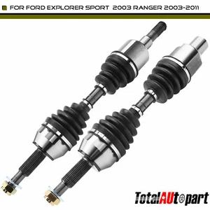 2x CV Axle Assembly for Ford Explorer Sport Ranger 03-11 4WD Front LH & RH Side - Picture 1 of 8