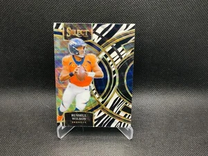2023 Select Football Russell Wilson Zebra Stripe Premier Level - SSP - Foto 1 di 2