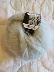 Hilo One Ball Lana Grossa Babykid en azul claro, 60% Mohair, 40% Microfibra, NUEVO - Imagen 1 de 3
