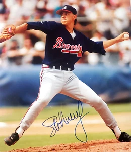 Autograph Steve Avery Atlanta Braves Photo w/COA BB-142b - Picture 1 of 9