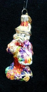 Adorno de Pascua Radko 2000 ""Dapper Hare Gema"" Conejo o Conejo con Dije de Estrella - Imagen 1 de 1