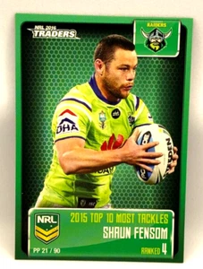 2016 ESP NRL Traders Pieces Of The Puzzle #PP21 Shaun Fensom Canberra Raiders - Picture 1 of 2