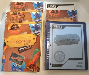 BJU Press Cultural Geography Lot 6 3rd Ed. Curriculum Homeschool Student Teacher - Picture 1 of 6