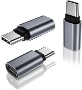 USB Type C Extension Adapter 3-Pack,Pd USBC 3.1 Gen2 Female to Male Extender Con - Picture 1 of 8