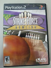 Strike Force Bowling PS2 Sony PlayStation 2 Video Game Complete & Tested