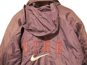 NIKE BLUE BENCH SPORTS JACKET - ORIGINAL 90's VINTAGE UK MEDIUM CHEST 38" TO 41" - Picture 1 of 12