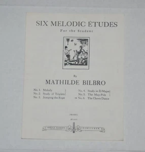 Six Melodic Etudes for the student, The Clown Dance - SM#26 - Picture 1 of 3