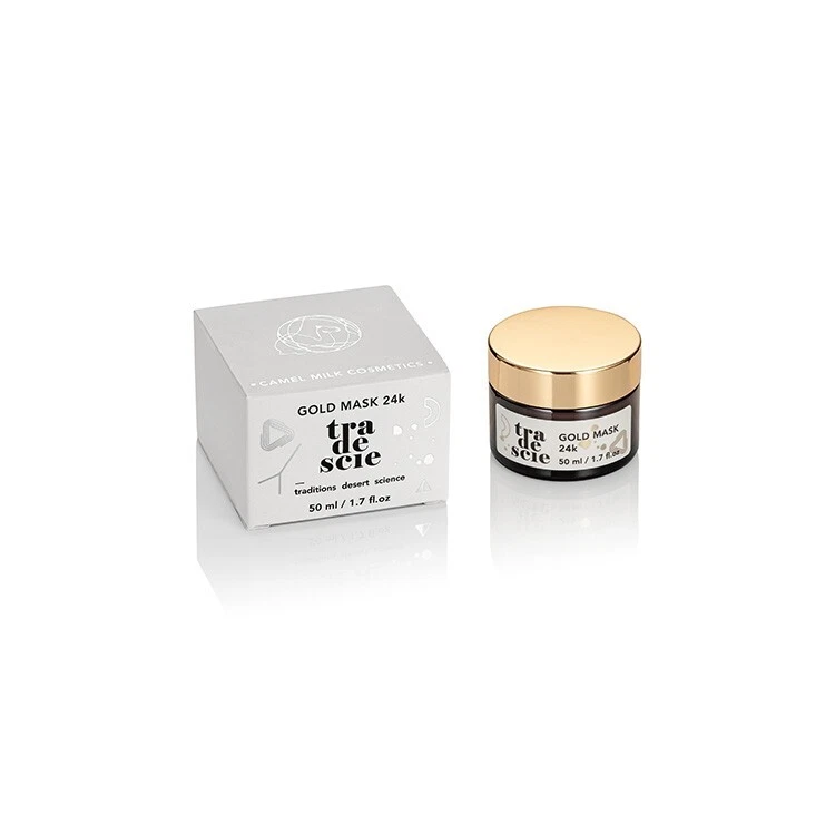 24k Gold Face Mask with 20% Camel Milk – Anti-Aging and Hydrating Formula - image 1 of 1
