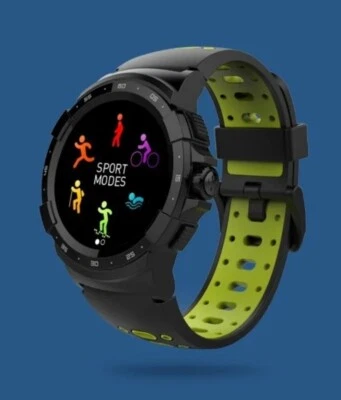 Reloj inteligente MyKronoz ZeSport2 verde con seguimiento de actividad, adecuado para nadar Foto 1 de 4