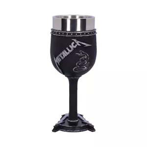Copa de vino álbum negro Metallica con licencia oficial Nemesis Now - Imagen 1 de 7