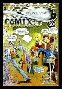 WHITE LUNCH COMIX, #1, 1972, GEORGIA STRAIGHT, RAND HOMES, UNDERGROUND COMIC NM - Bild 1 von 16