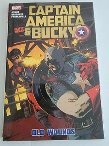 CAPTAIN AMERICA & BUCKY: OLD WOUNDS MARVEL COMICS HC HARDCOVER - Picture 1 of 2