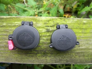 BUTLER CREEK Flip-open Lens Caps for REDFIELD 2X-7X Lo Pro WIDEFIELD Scopes - Picture 1 of 1