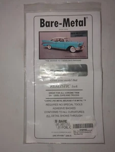 Chrome Bare-Metal Foil Model Car Truck Kit Adhesive Backed - Picture 1 of 2