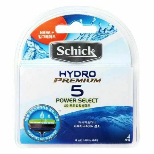9 Schick Hydro 5 Cartridges 8 Blades Power Razor Refill HYDRO5 Shaver Handle