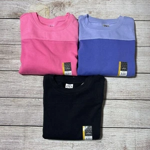 Athletic Works Girls Lot Of Sweatshirts Size L (10-12). NWT! 3 Crew Necks Casual - Picture 1 of 10