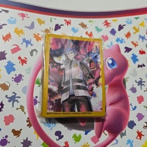 Pokemon Boss’s Orders Promo Card SLEEVES (2X PACKS) Cyrus Premium Collection - Picture 1 of 1