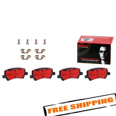 Juego de pastillas de freno de disco trasero de cerámica Brembo P86021N para Volvo V60 2015-2018 Foto 1 de 4