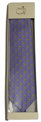 Corbata Masters LAVENDER VINEYARD VINES 2025 del Augusta National Golf Club Foto 1 de 4