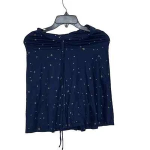Patagonia Star Print Strap Halter Tube Top Bandeau Strapless Blue Women Large - Picture 1 of 7