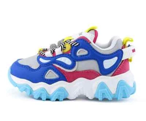 BRAND NEW KIDS MAZINO AUGEN GREY/PINK/BLUE SIZE 4 YOUTH NEW! - Picture 1 of 6