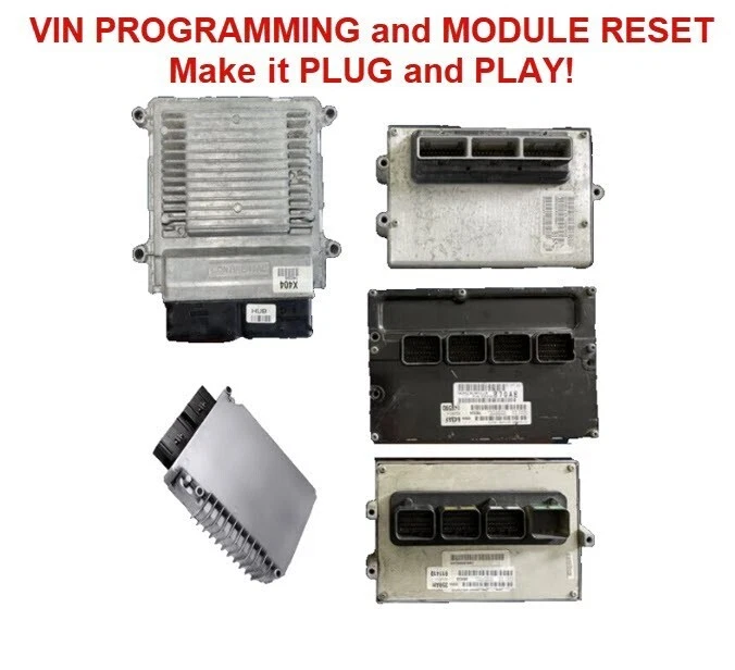 1996-2014 Dodge Jeep Chrysler VIN Programming WRITE and RESET Service PCM ECM - Image 1 of 1