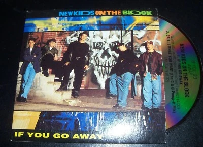 New Kids On The Block If You Go Away Australian Card Sleeve CD Single - Image 1 of 2