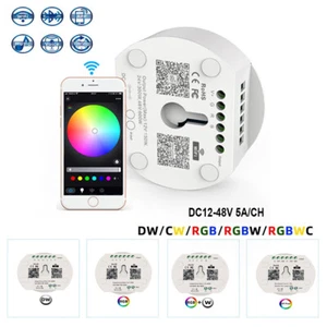 Led Smart Controller WiFi +Bluetooth-compatible Control RGBW RGB LED Strip light - Picture 1 of 17