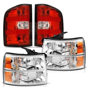 Fanali posteriori combinati compatibili con Chevy Silverado 1500,2... 2007-2013 - Foto 1 di 8