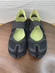 Nike Free Gym Split Toe Strap Training Shoes Black Neon Women’s Size 9.5 RARE - Picture 1 of 12